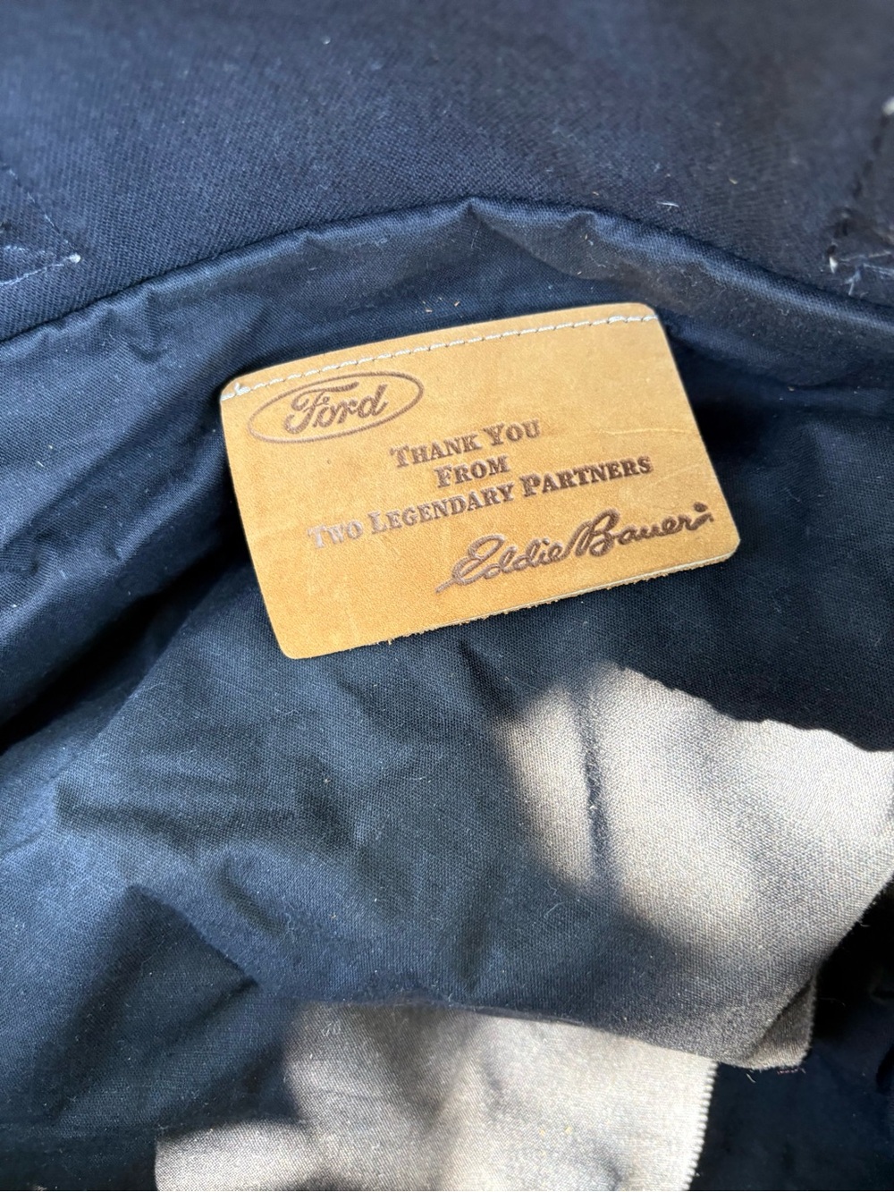 Eddie Bauer X Ford Mulholland Brothers Duffle Bag Travel Canvas Overnight Work - Picture 7 of 12